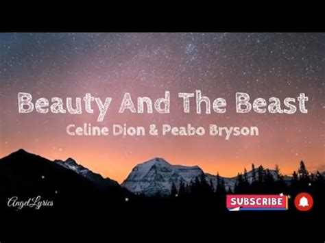 celine beauty beast lyrics.